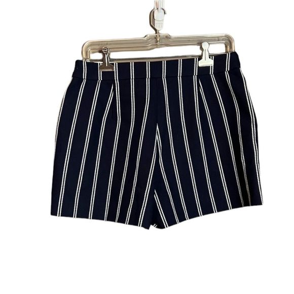 J. Crew Navy and White Striped Women Shorts - Picture 10 of 10